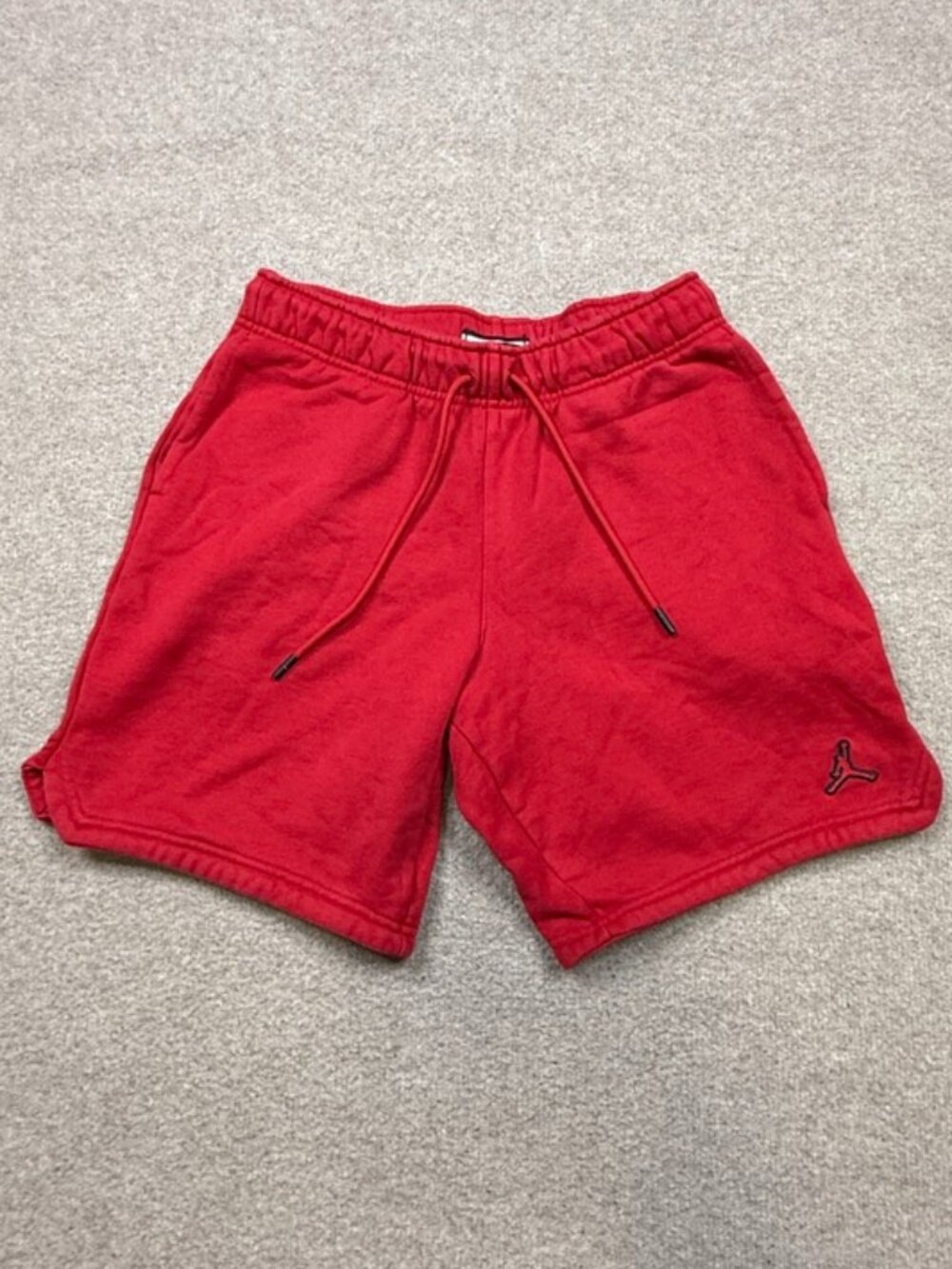 Jordan Brand Sweat Shorts Men's Size S Red Drawstrings